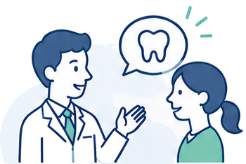 業界を理解したパートナーと話せることを表すイラスト